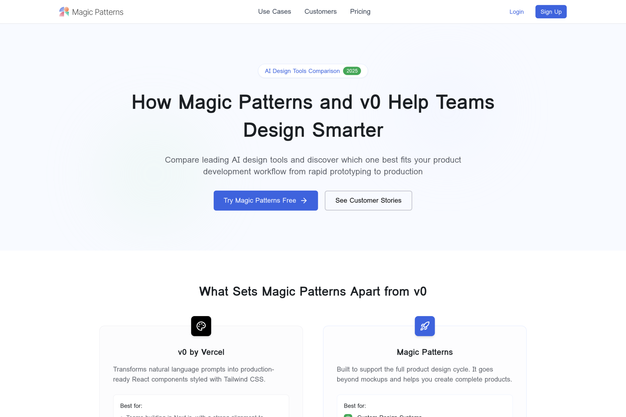Key Features of Magic Patterns for Product Teams
