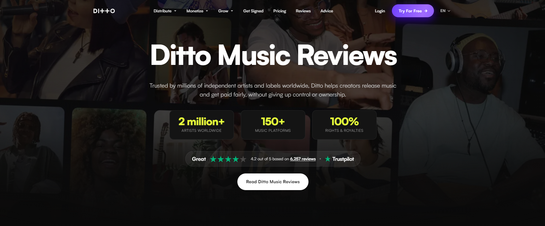 Pros and Cons of Using Ditto Music
